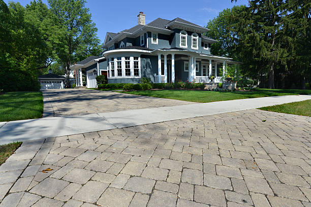 Paver Driveway Replacement in Wakefield, KS